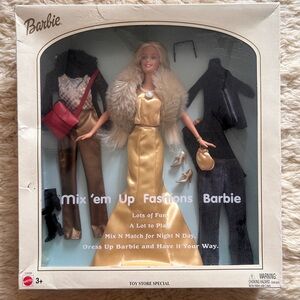 Collectible Barbie mix and match